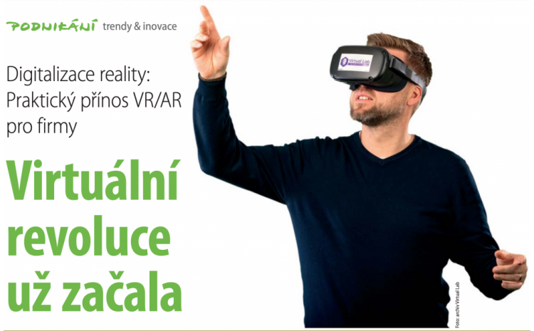 Digitalizace reality: Praktický přínos virtuální a rozšířené reality (VR/AR) pro firmy