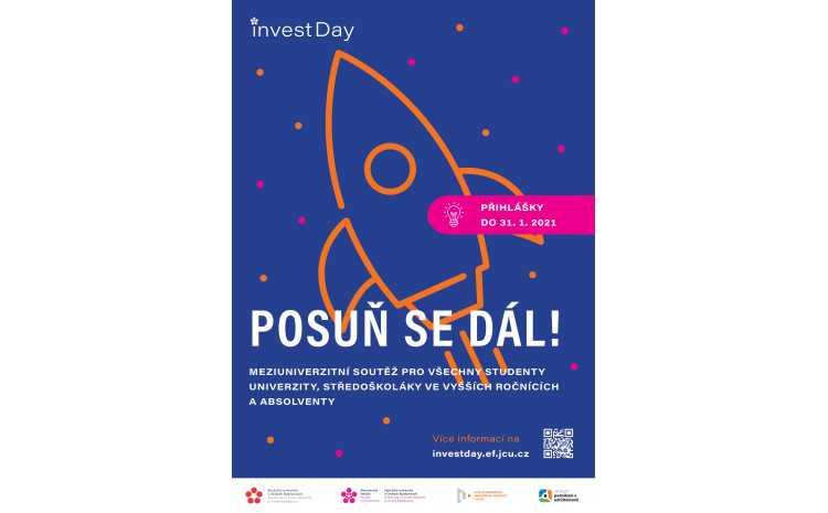 MEZIUNIVERZITNÍ SOUTĚŽ PODNIKAVÝCH STUDENTŮ A ABSOLVENTŮ INVEST DAY 2021