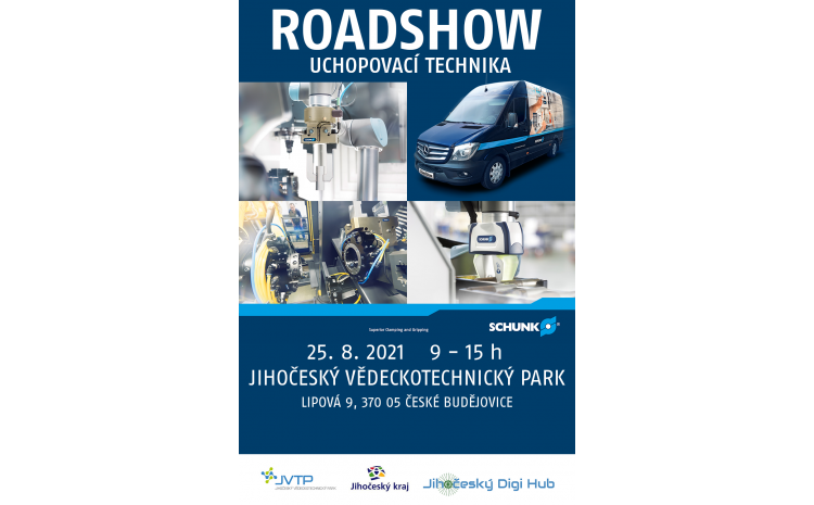 Jihočeský vědeckotechnický park zve na ROADSHOW - Automatizační technika