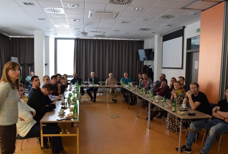 Novoroční setkání nájemníků JVTP