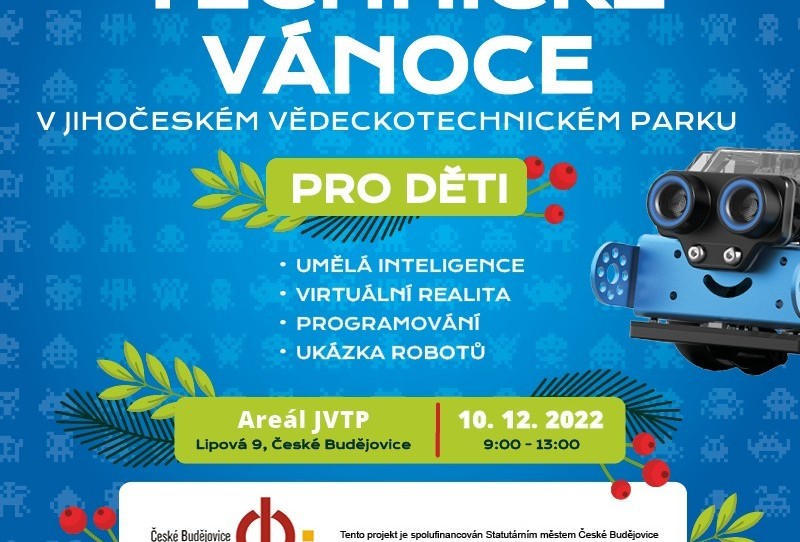 TECHNICKÉ VÁNOCE v Jihočeském vědeckotechnickém parku