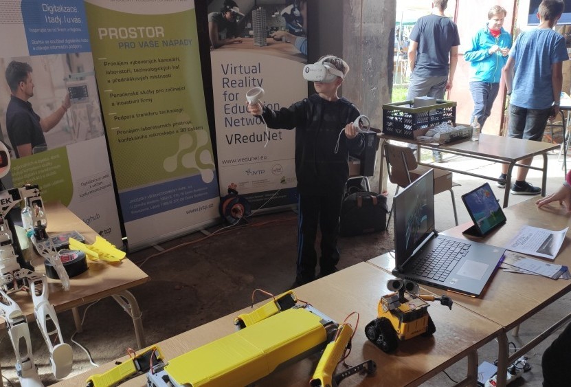 JVTP a projekt VReduNet na festivalu Maker Faire 2022