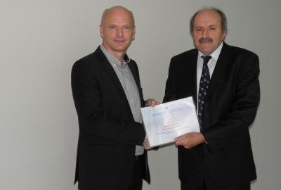 předávání diplomu