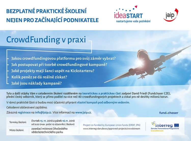 Jak připravit úspěšnou kampaň poradí přední odborník na crowdfunding