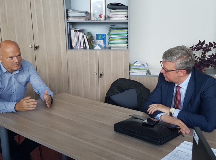 Ministr průmyslu a obchodu na návštěvě v JVTP
