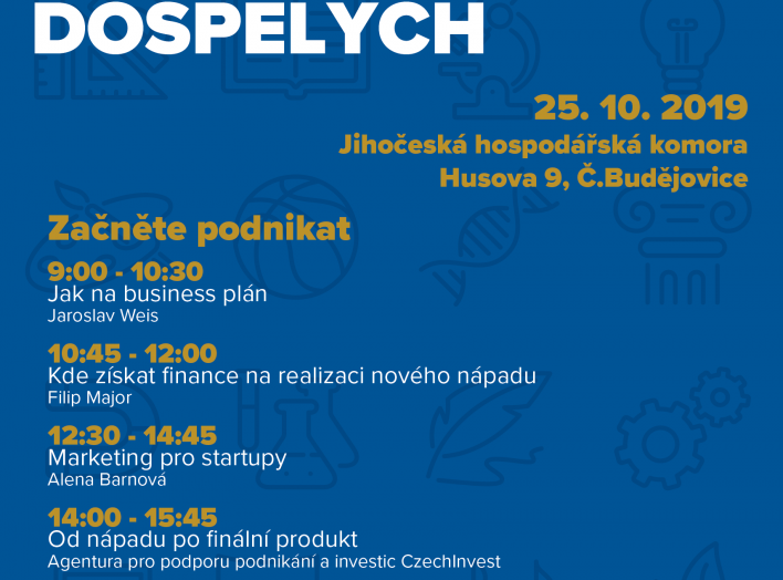 TÝDEN VZDĚLÁVÁNÍ V JIHOČESKÉM KRAJI