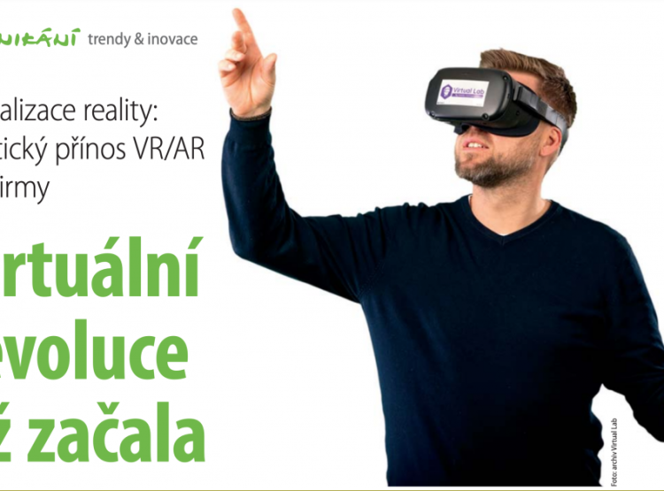 Digitalizace reality: Praktický přínos virtuální a rozšířené reality (VR/AR) pro firmy