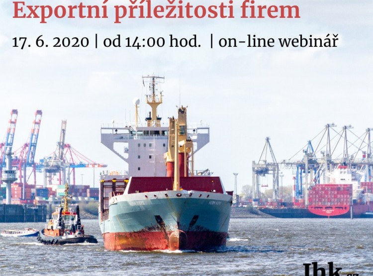 Pozvánka na webinář Exportní novinky v době pokovidové