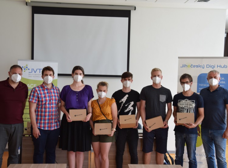 Slavnostní ukončení stážového programu RPA 2021 pro studenty EF JU