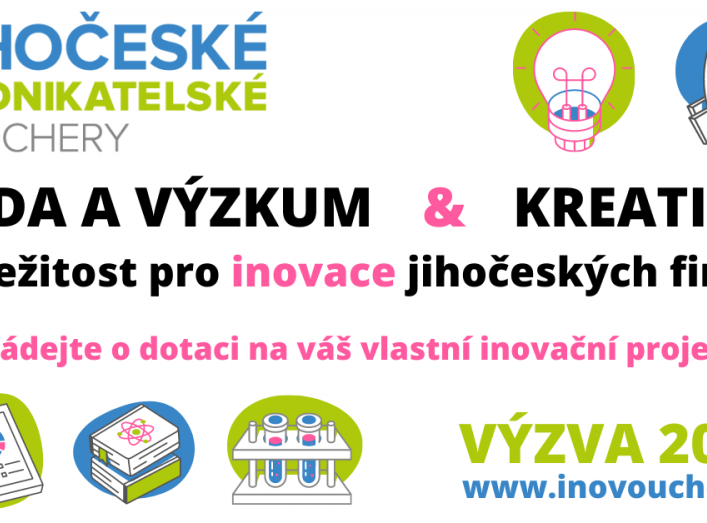 Prodlužujeme výzvu k předkládání žádostí o Jihočeské podnikatelské vouchery!