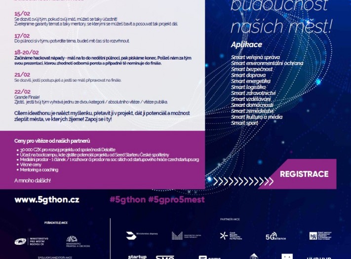 PŘIHLAŠ SE NA PRVNÍ ČESKÝ VIRTUÁLNÍ 5GTHON !!!