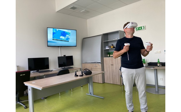 Prezentace technologie VR v testbedu JVTP