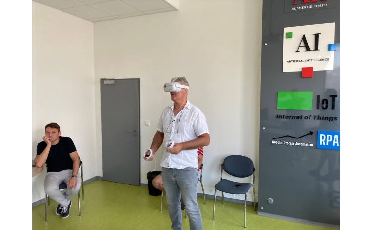 Prezentace technologie VR v testbedu JVTP