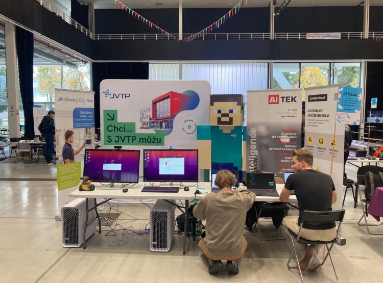 Jihoc Digi Hub na Maker Faire České Budějovice 2025