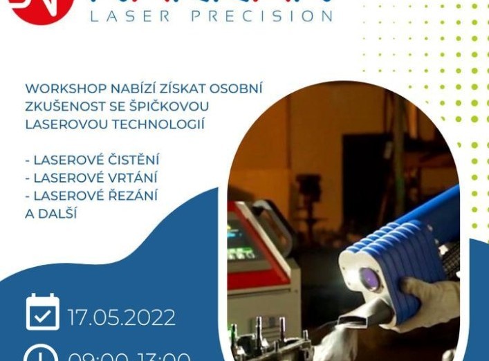 Pozvánka do JVTP na Workshop s ukázkami laserových technologií