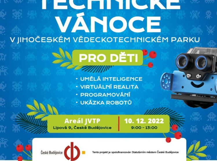 TECHNICKÉ VÁNOCE v Jihočeském vědeckotechnickém parku