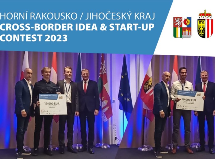 Jihočeši ovládli česko-rakouské finále podnikatelských nápadů a startupů!