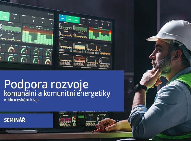 Podpora rozvoje komunální a komunitní energetiky v Jihočeském kraji