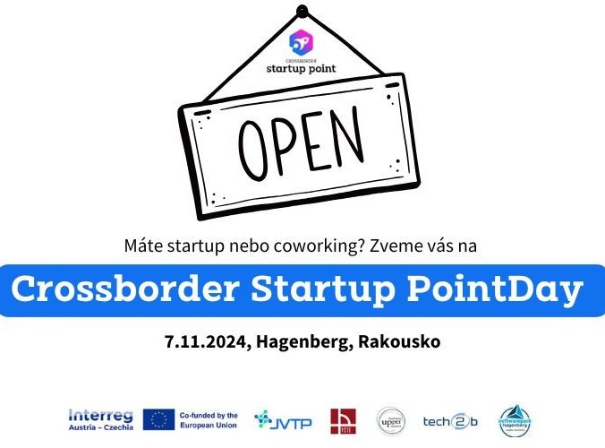 Pozvánka na Crossborder Startup Point Day - 7.11.2024 v Hagenbergu!