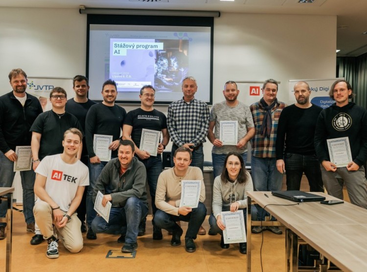 Tři úspěšně zakončené stážové programy v oblasti technologií a AI