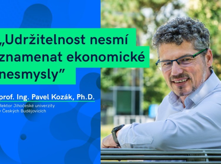 Mini Podcast #03 – Pavel Kozák: Udržitelnost nesmí znamenat ekonomické nesmysly