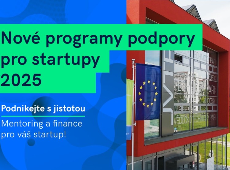 Podpořte svůj startup s Jihočeským vědeckotechnickým parkem i v roce 2025