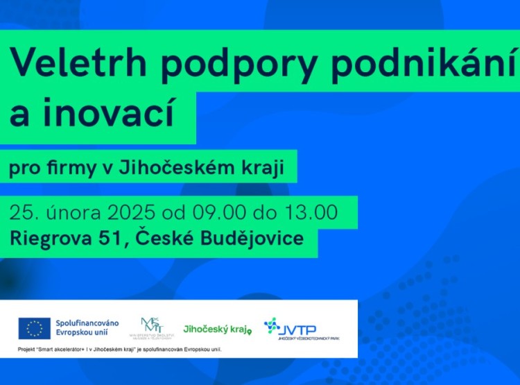 JVTP na Veletrhu podpory podnikání a inovací 2025