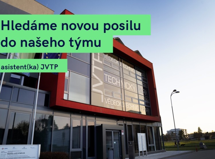 Hledáme asistenta / asistentku do Jihočeského vědeckotechnického parku