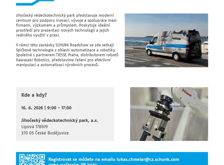 SCHUNK ROADSHOW 2026