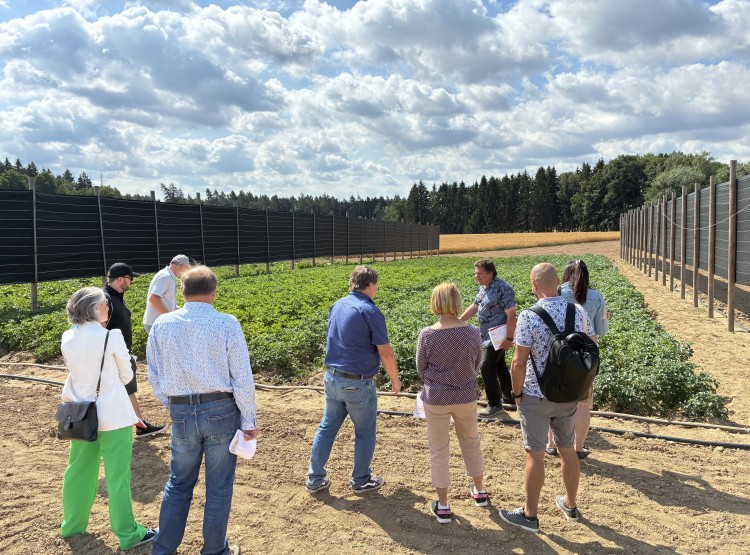 Projekt TASTE představuje na Vysočině možný recept na klimatickou odolnost zemědělství