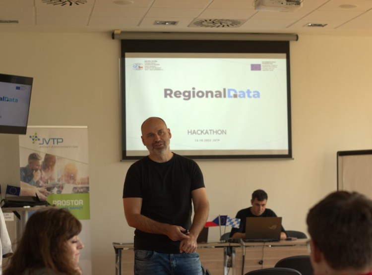 V JVTP se konal HACKATHON k projektu Regional Data