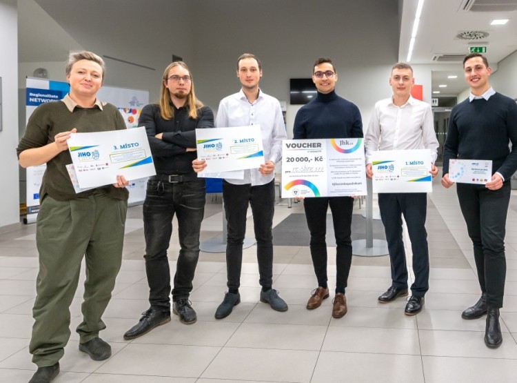 Známe vítěze finále 5. ročníku soutěže podnikatelských nápadů JIHOCZECH