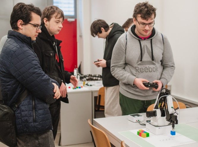 Den otevřených dveří v JVTP pro studenty 2023