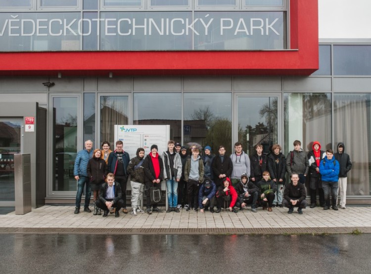 Den otevřených dveří v JVTP pro studenty 2023