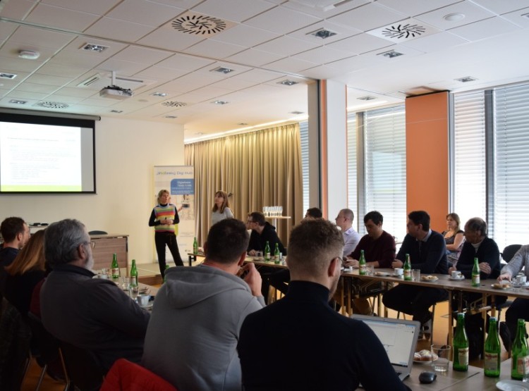 Novoroční setkání nájemníků JVTP