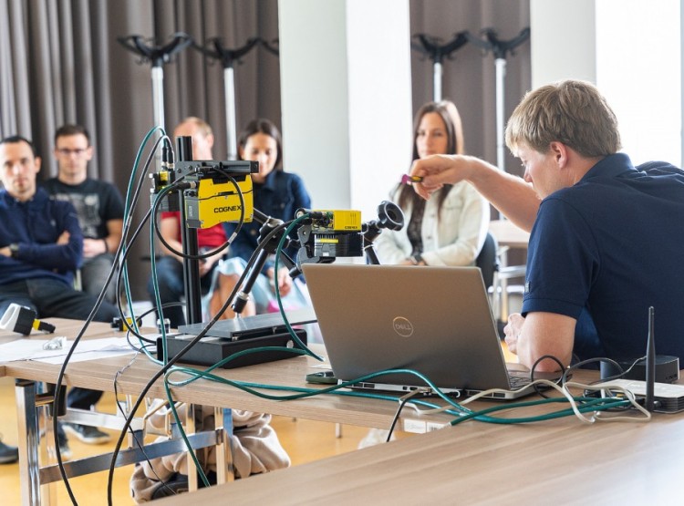 Ukázka technologie 3D strojového vidění s využitím umělé inteligence