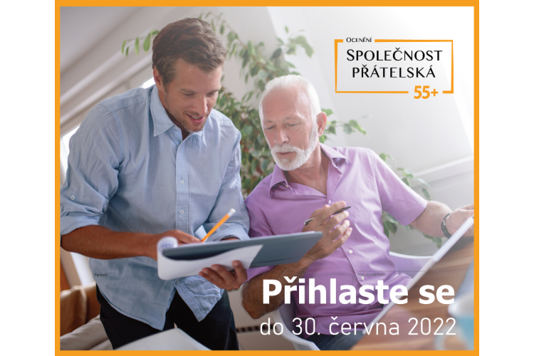 Staňte se společností přátelskou k zaměstnávání 55+ a získejte hodnotné ceny