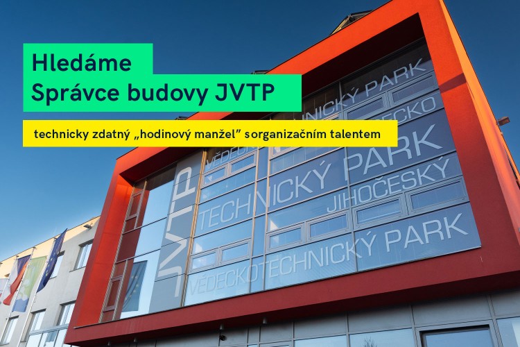 Hledáme správce budovy pro JVTP