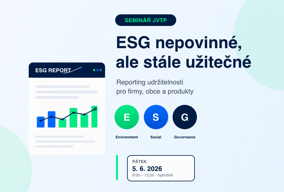 ESG nepovinné, ale stále užitečné