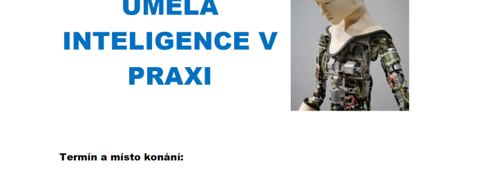 Pozvánka do JVTP na Kulatý stůl Umělá inteligence v praxi