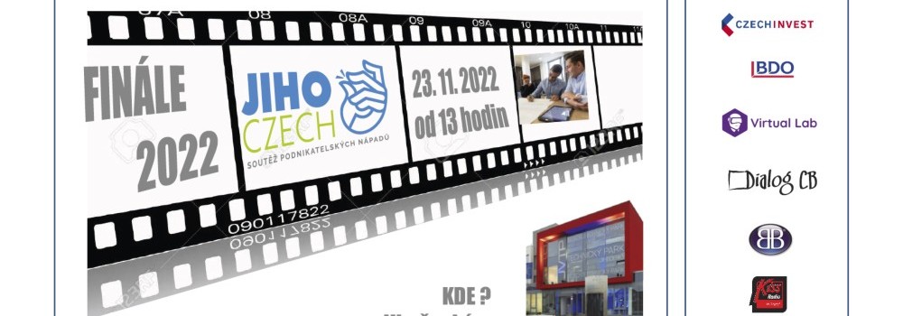 POZVÁNKA NA FINÁLE 5. ROČNÍKU SOUTĚŽE JIHOCZECH, JIŽ 23. LISTOPADU!