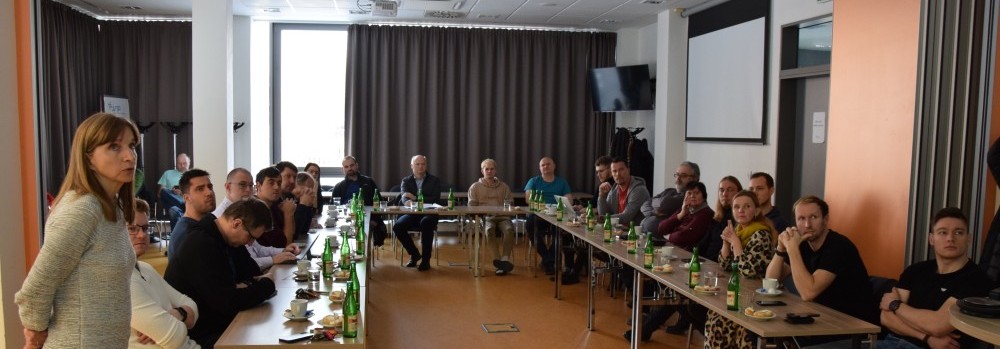 Novoroční setkání nájemníků JVTP