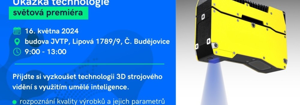 3D strojové vidění s AI