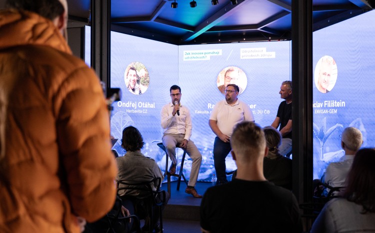Jak inovace pomáhají udržitelnosti? Diskuzní panel v rámci roadshow Silnější budoucnost